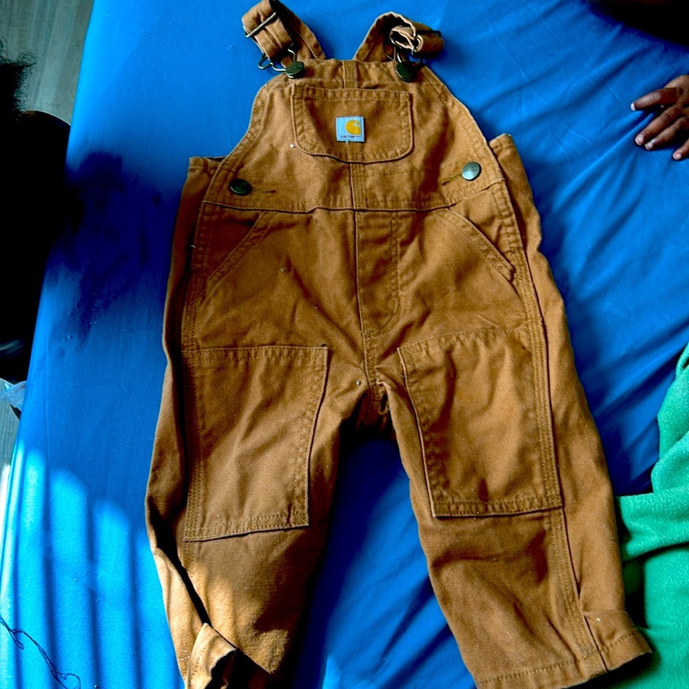 Carhartt jumpsuit size 9 months